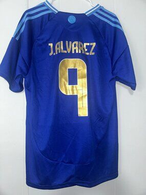 Argentina Soccer Team Julian Alvarez Jersey & Shorts Size XL World Cup 2026